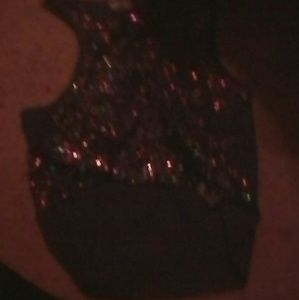 A glittery Disney tank top
